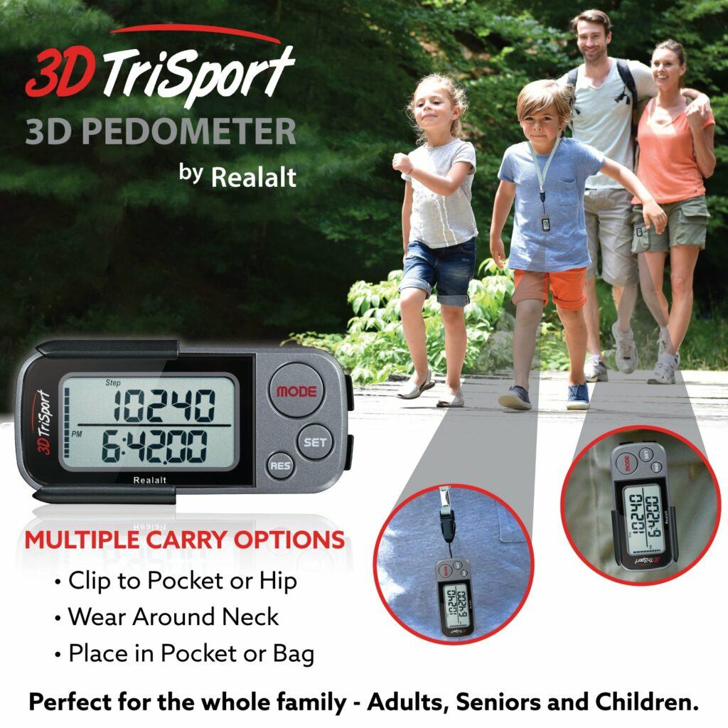 3DTriSport Walking Pedometer 