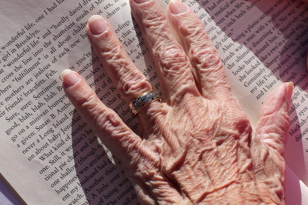 Wrinkled and Aging Hands