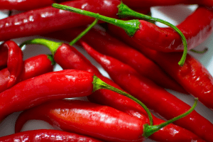 Cayenne peppers