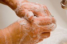 Washing Your Hands With Soap