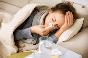 Woman With the Flu