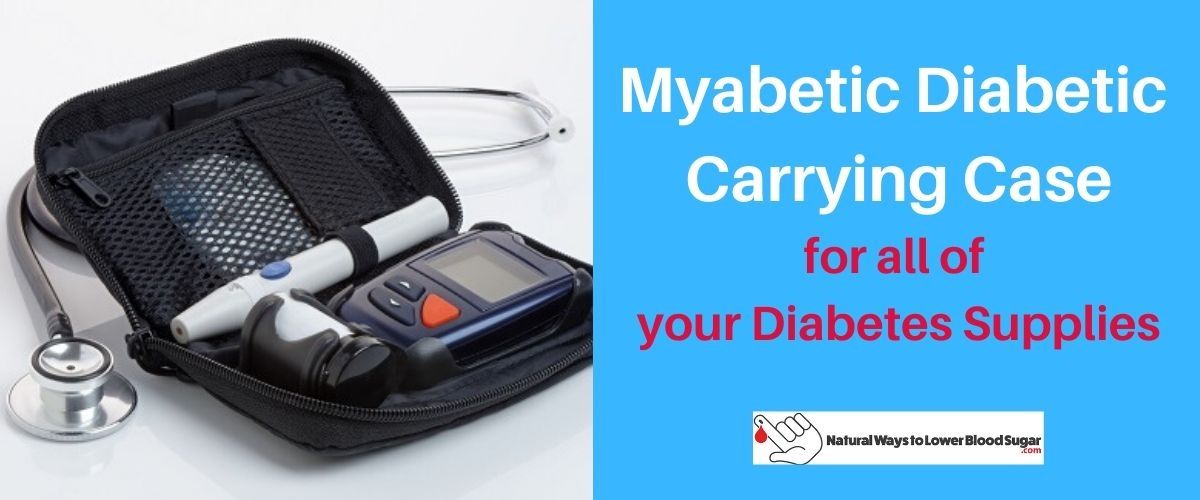 Myabetic Diabetic Supply Carrying Case