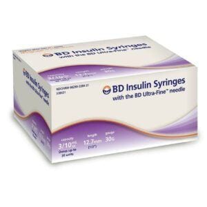 BD Insulin Syringes BD Ultra Fine Needle 