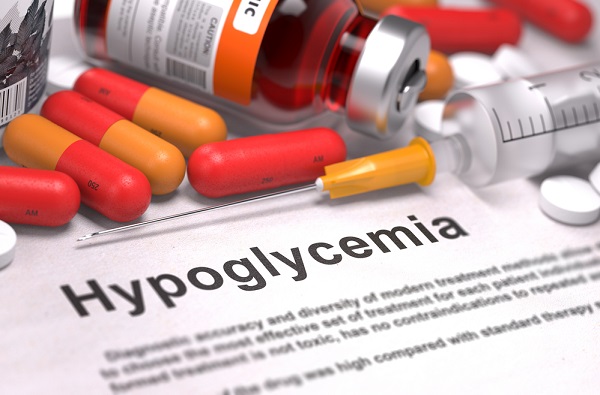 Hypoglycemia Diagnosis Medical Concept.