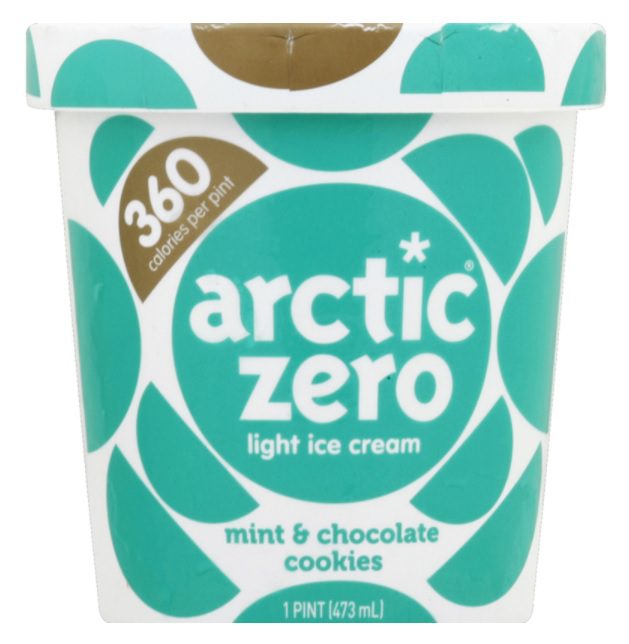 Arctic Zero Mint Chocolate Cookies Lightweight Ice Cream