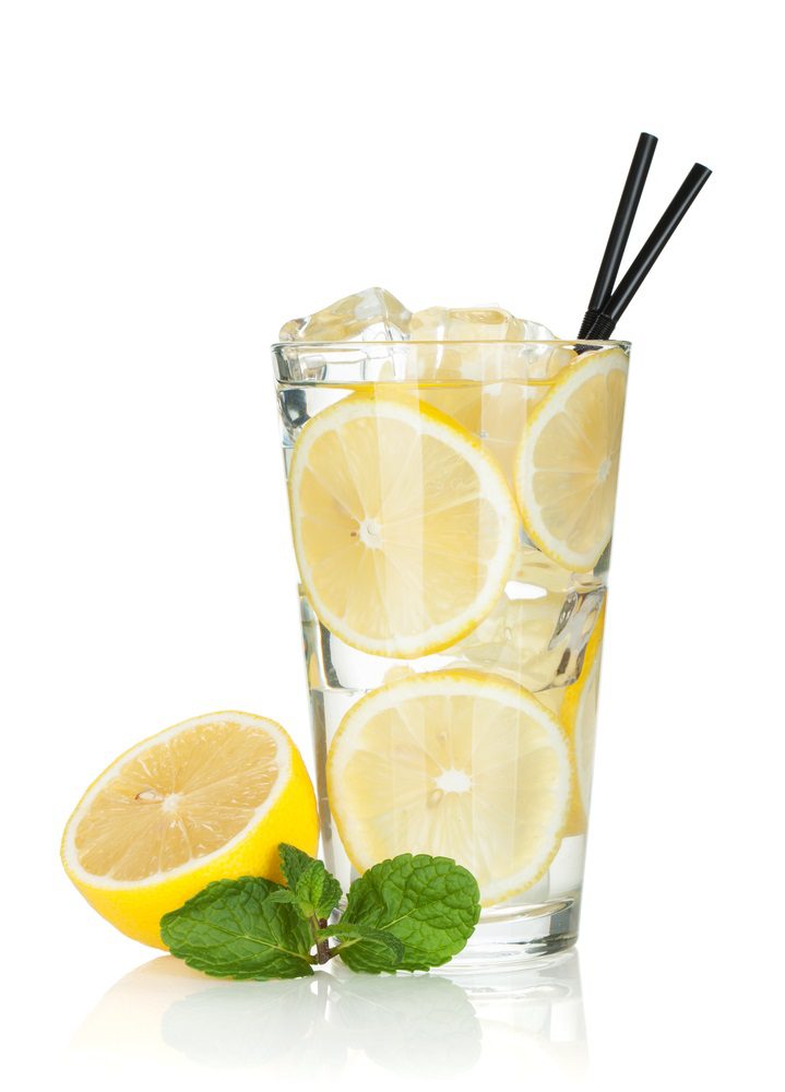 Lemon Water with Mint