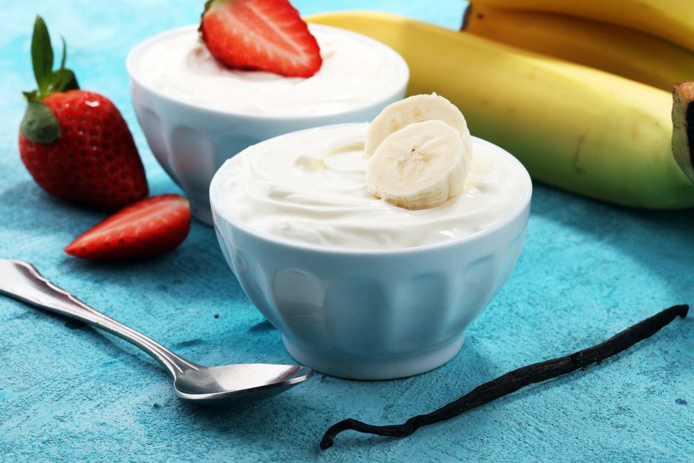 Strawberry-Banana Yogurt Ice-Cream Recipe