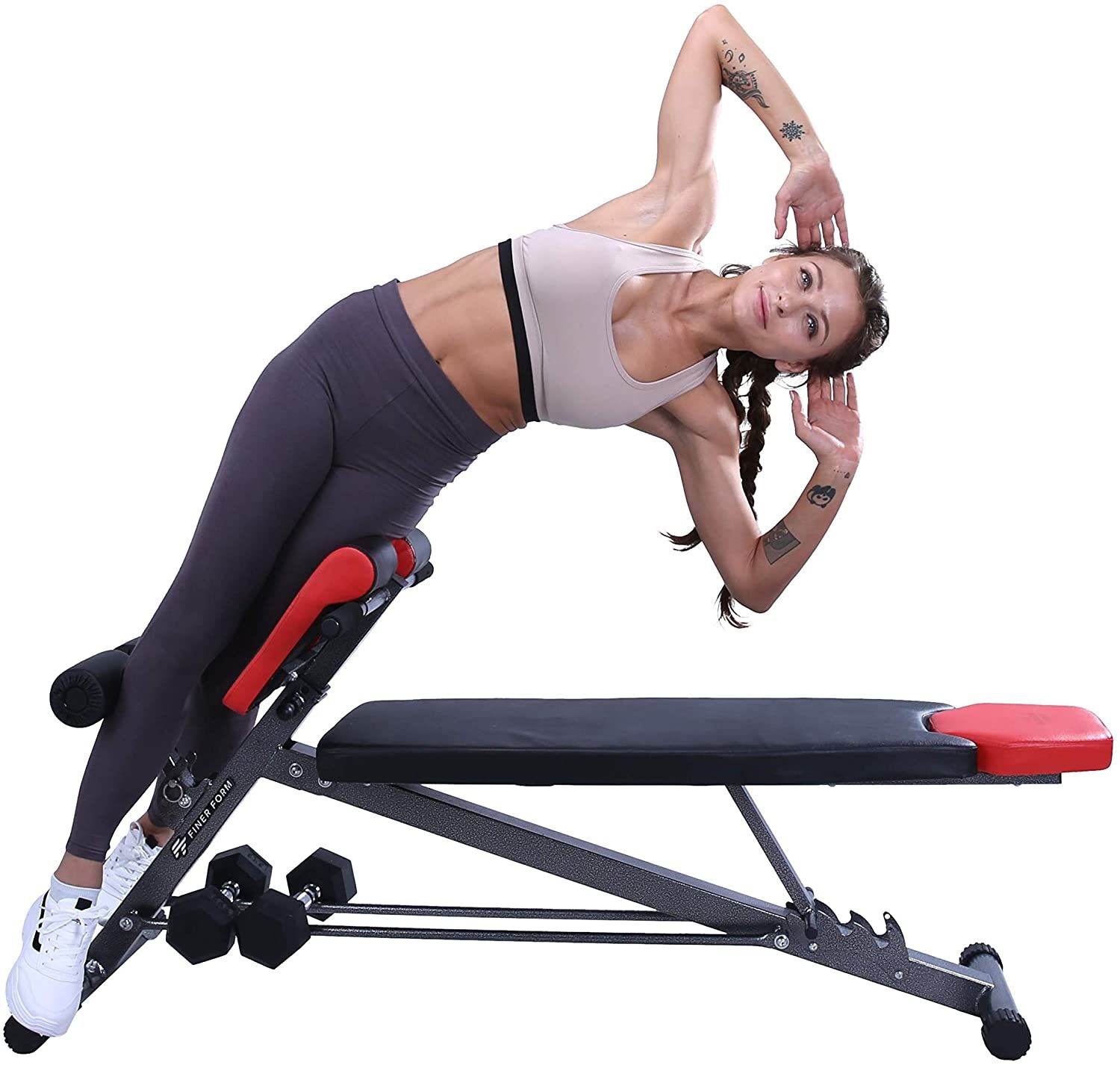 Finer Form Multi-Functional Weight Bench for Full All-in-One Body Workout
