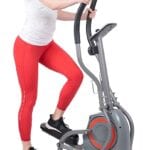 Sunny Health & Fitness Elliptical Cardio Climber Cross Trainer Machine with Stepping Motion